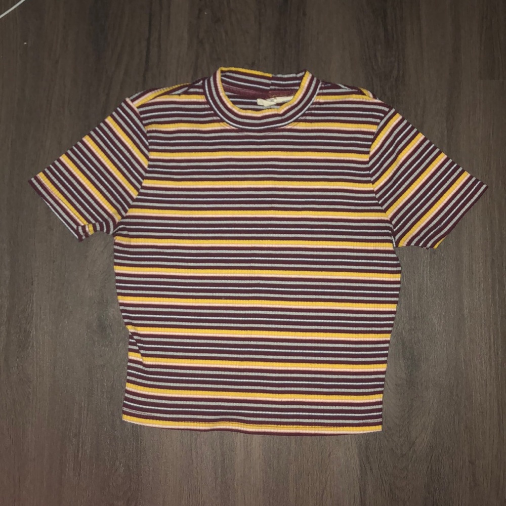 striped top
